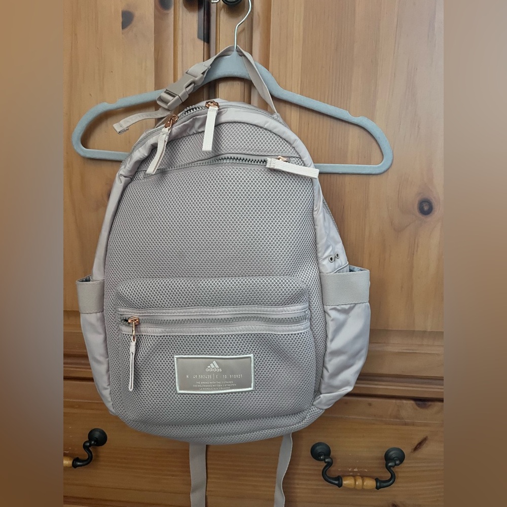 Adidas backpack blush rose gold hardware